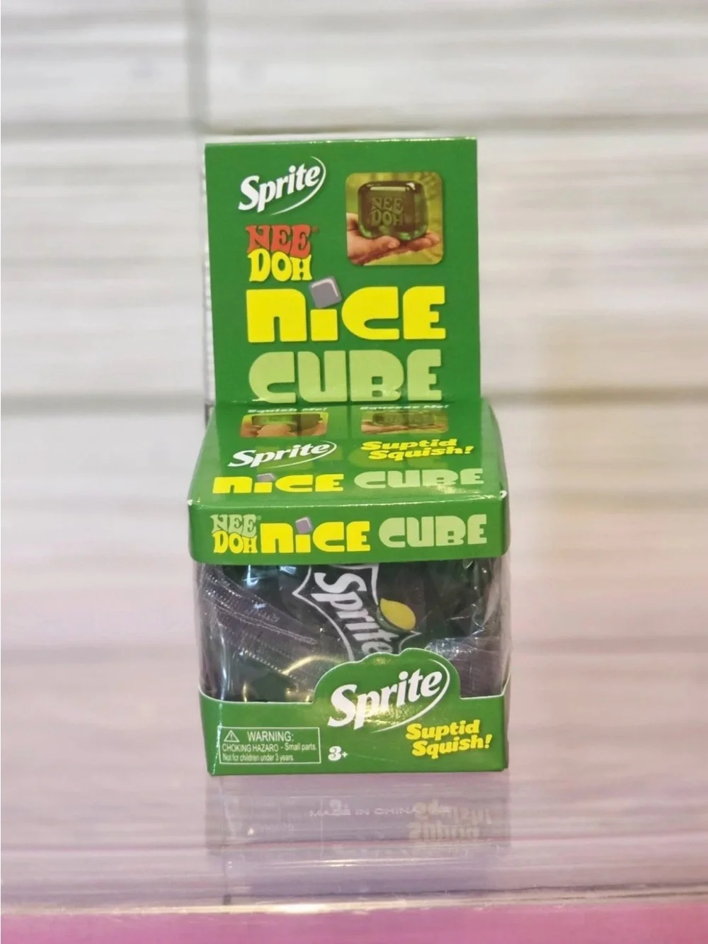 Nee Doh Sprite Nice Cube Green Squeeze Ball Super Squid Squish  Stress Relief